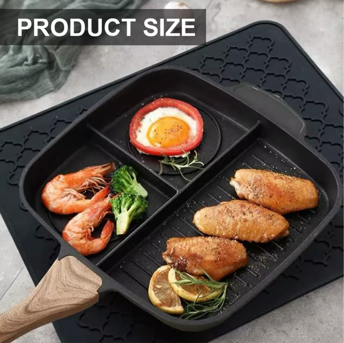 Drying Mat,Kitchen Mat Silicone Dish Drying Mat-Kitchen Dish Drying Pad Heat Resistant Mat-Kitchen Gadgets Kitchen Accessories K