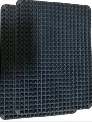 Non-Stick Silicone Pyramid Cooking Mat Baking Mat With Grid Versatile Oven BBQ Cooking Mat Heat-Resistant Mat Kitchen Tools Kitchen Gadgets