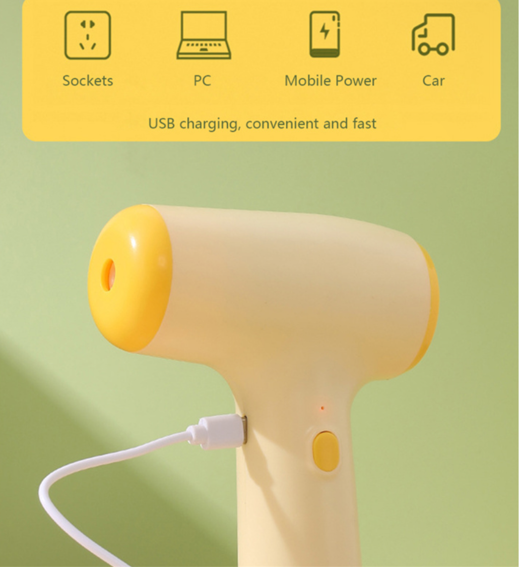 2 In 1 Electric Garlic Chopper USB Rechargeable Vegetable Chili Meat Ginger Masher Handheld Multipurpose Kitchen Gadgets