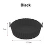 Air Fryer Silicone Liners Air Fryer Silicone Pot Reusable Silicone Air Fryer Liners Food Safe Non Stick Air-Fryer Accessories